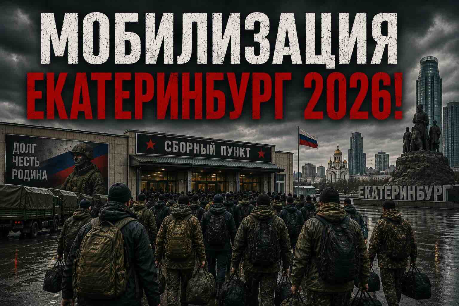 Мобилизация в Екатеринбурге: бронь от мобилизации и отсрочка в 2026 году