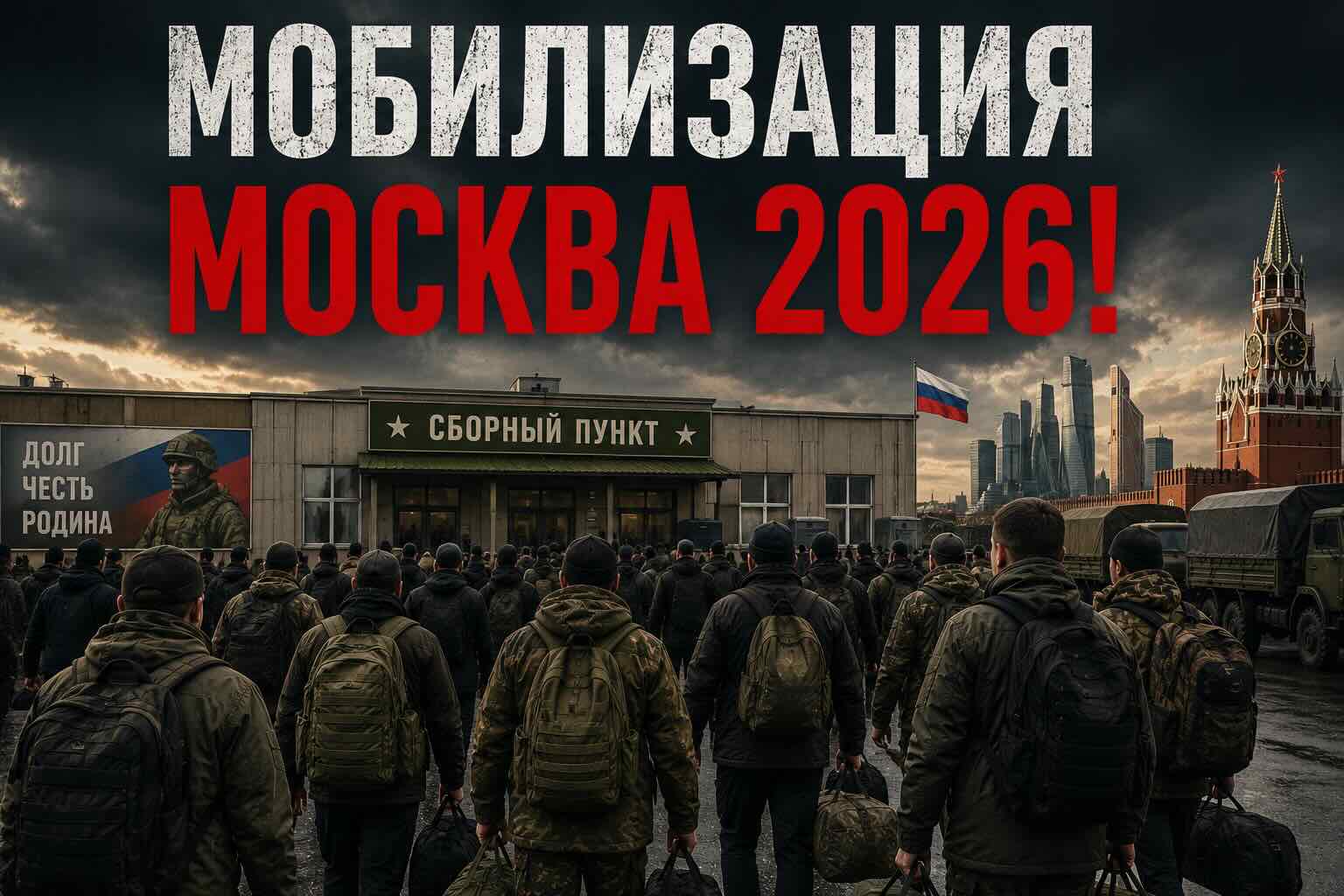 Мобилизация в Москве: бронь от мобилизации и отсрочка в 2026 году