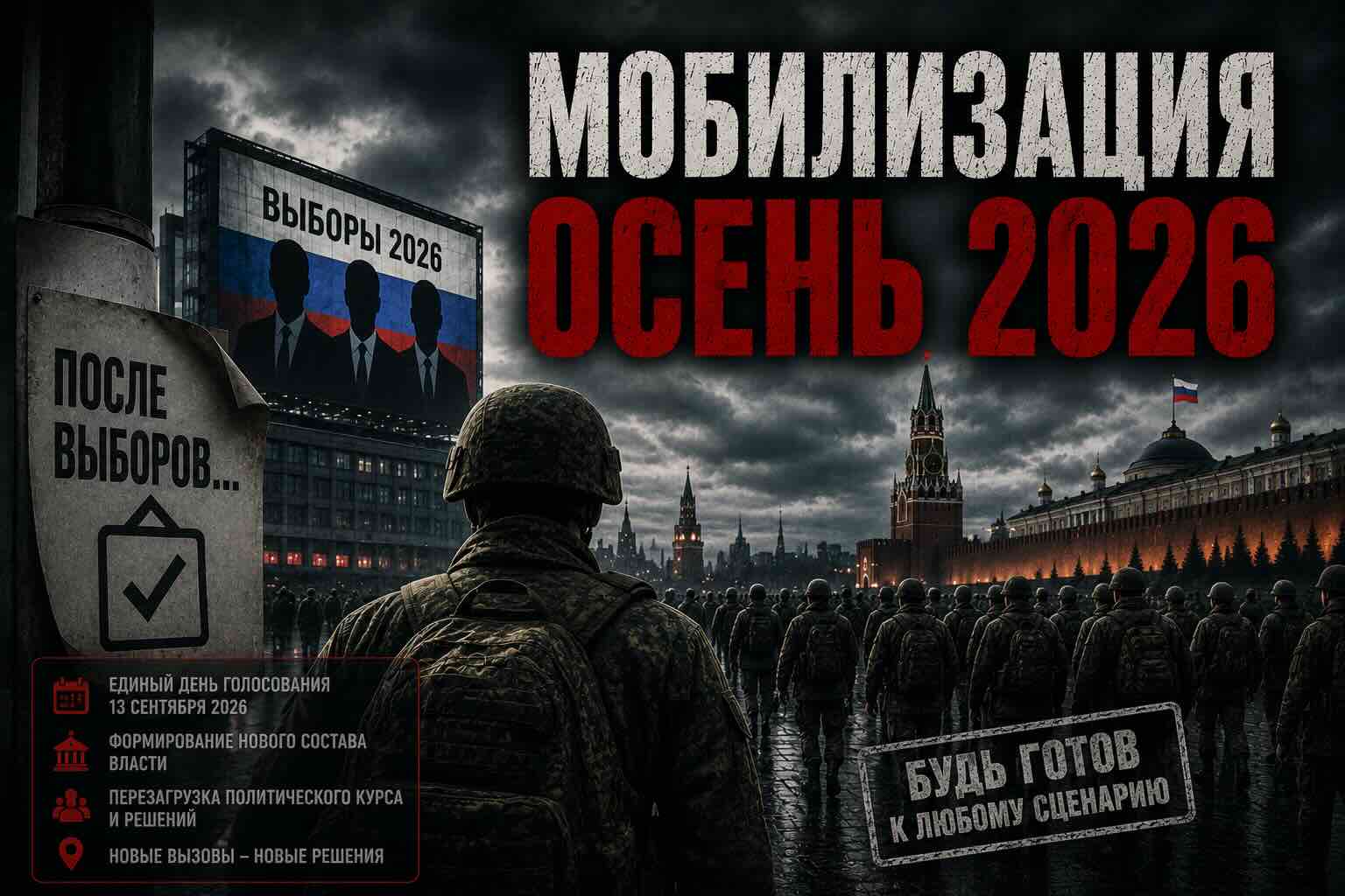 Мобилизация осенью 2026: что известно на сегодня