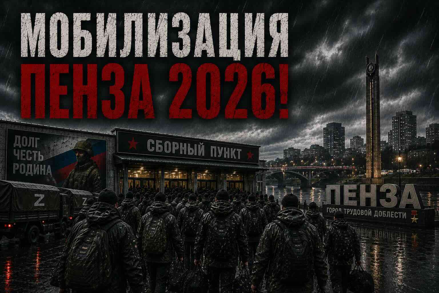 Мобилизация в Пензе: бронь от мобилизации и отсрочка в 2026 году