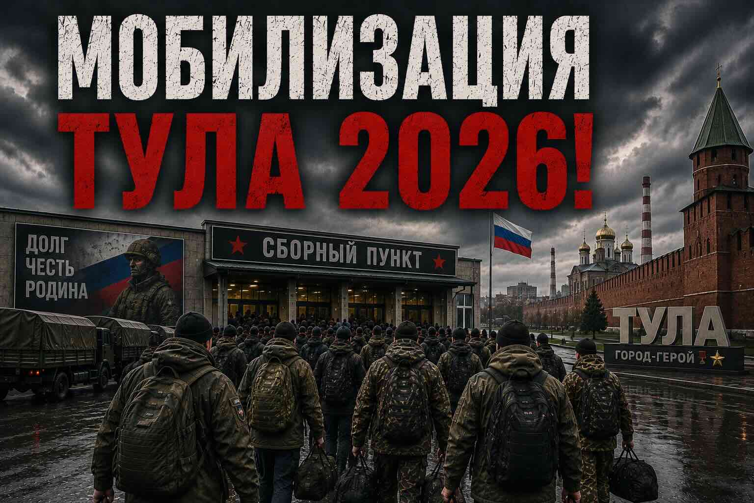 Мобилизация в Туле: бронь от мобилизации и отсрочка в 2026 году