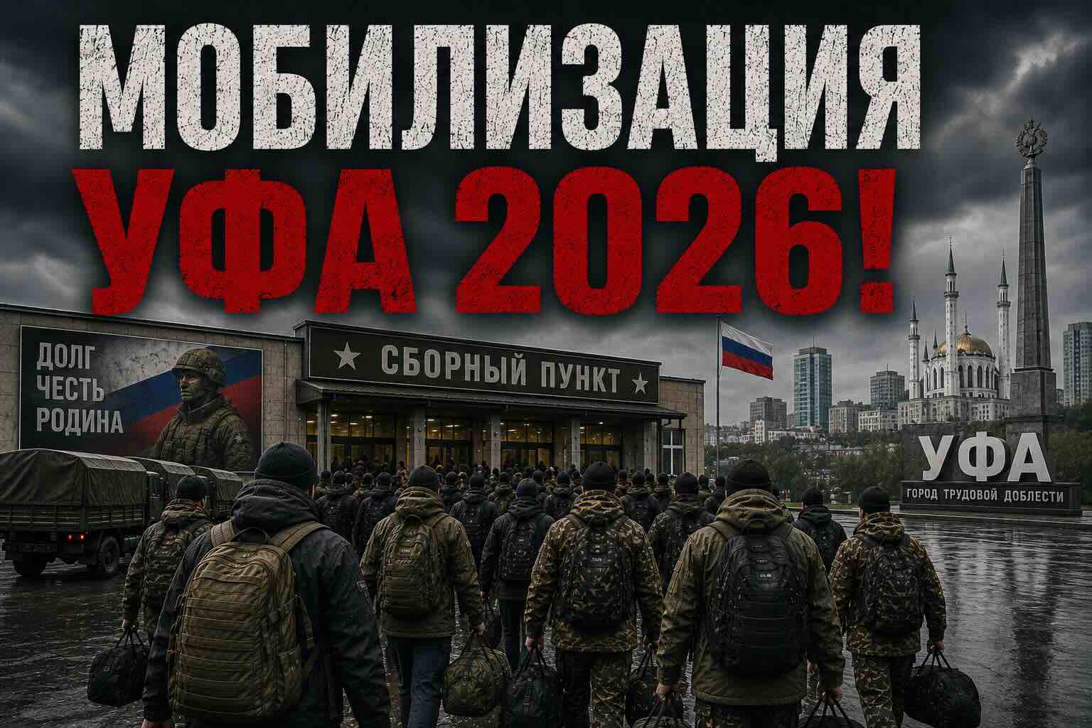Мобилизация в Уфе: бронь от мобилизации и отсрочка в 2026 году